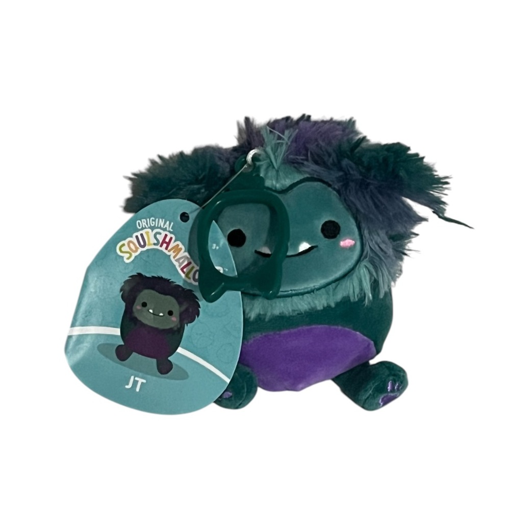 Squishmallow Bigfoot clip JT brand new